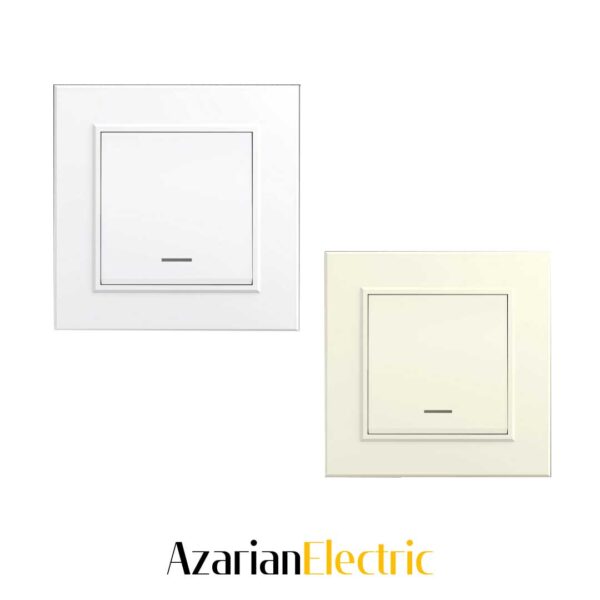 کلید-و-پریز-ایران-الکتریک-مدل-برلیان-سفید-کرم-Iran-Electric-brillian-white-cream-switch-and-socket