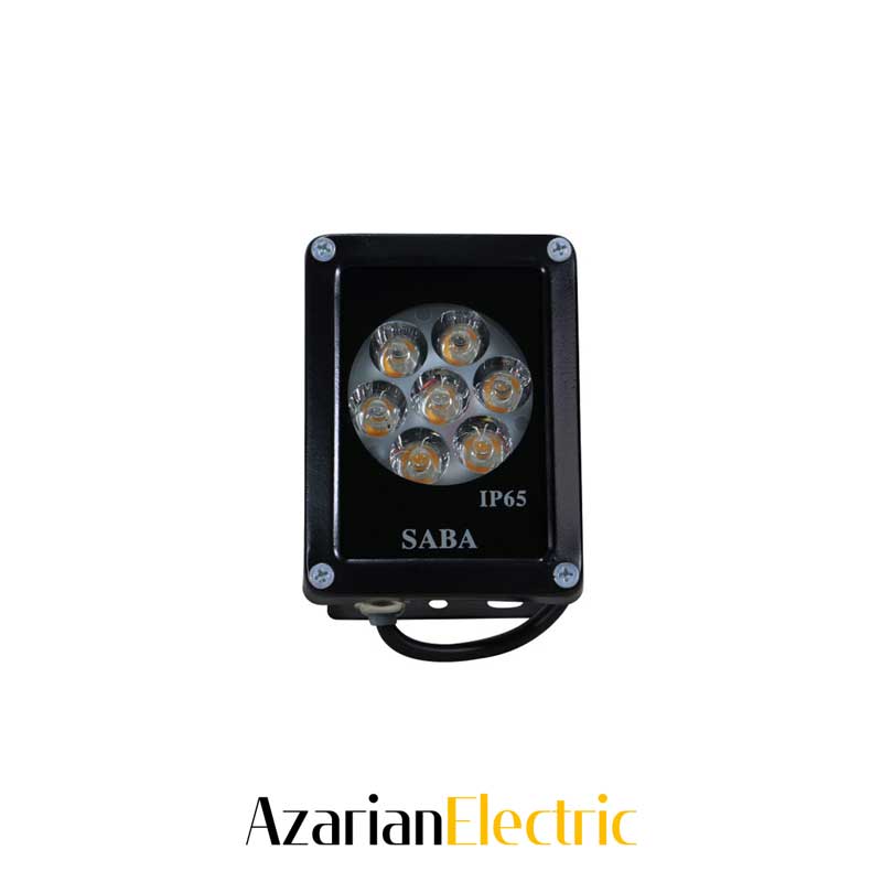 پروژکتور-ال-ای-دی-7-وات-صبا-ترانس-saba-terans-7w-LED-projector