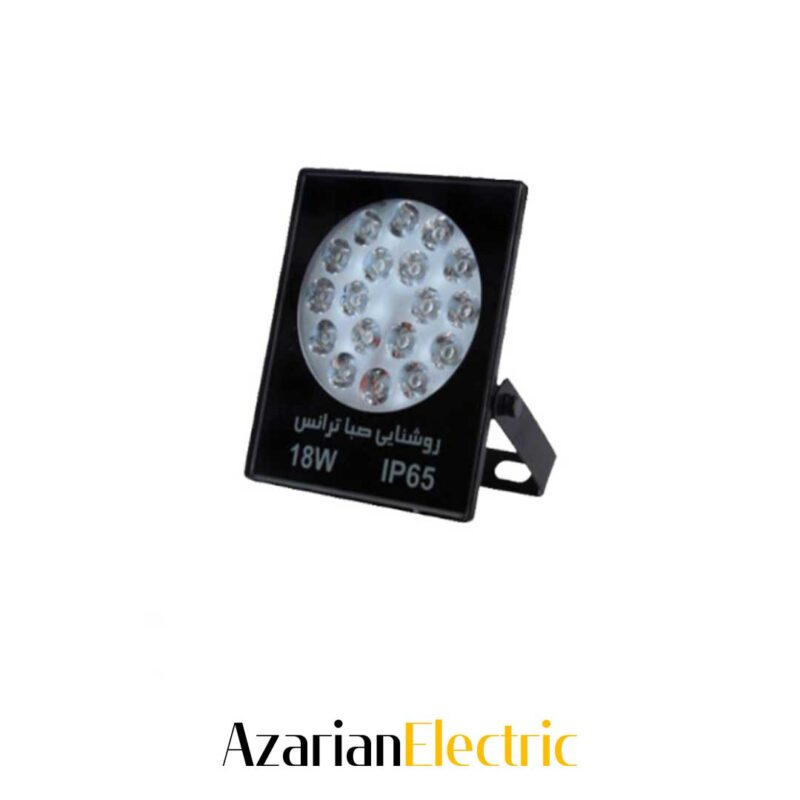 led-flat-Projector-پروژکتور-18-وات-فلت-ال-ای-دی-صبا-ترانس