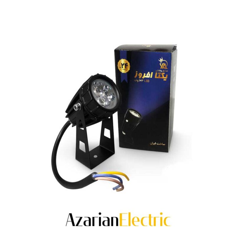 چراغ-نما-جت-لایت-ال-ای-دی-3-وات-یکتا-افروز-YEKTA-AFROOZ-jet-light-led-3w