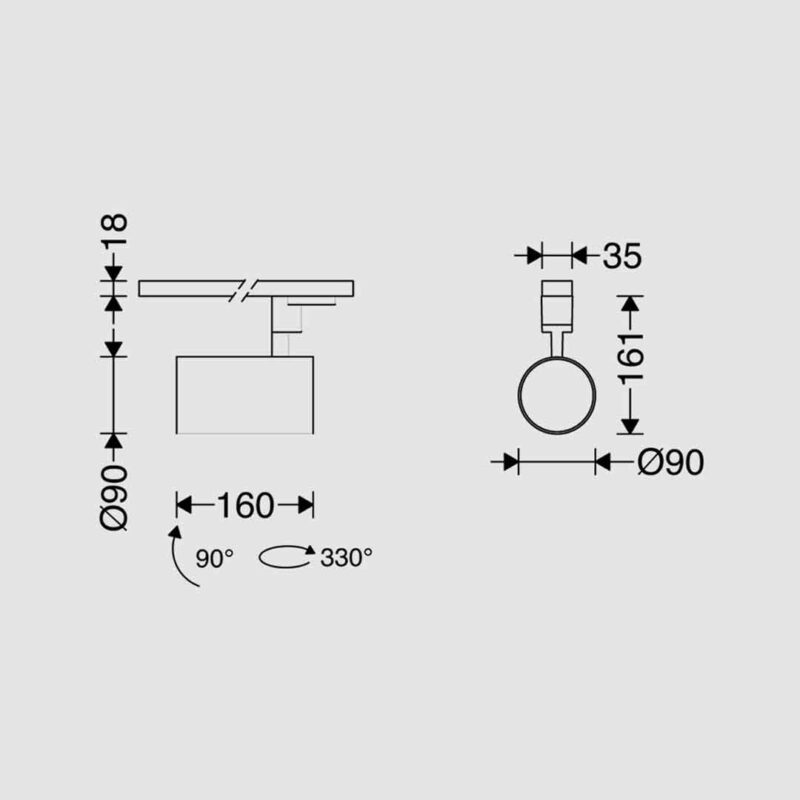 چراغ-ریلی-هانی-مازی-نور-30-وات-مدل-تک-فاز-MAZI-NOOR-LED-HONEY-light-30w