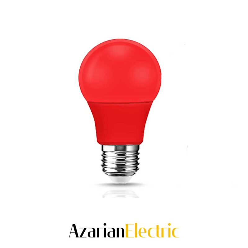 امپ-قرمز-12-وات-حبابی-ال-ای-دی-LED-12W-LAMP