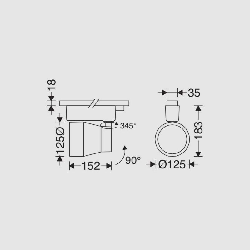 چراغ-ریلی-مدل-نواترن-مازی-نور-40-وات-MAZI-NOOR-LED-NOVATREN-light-40w