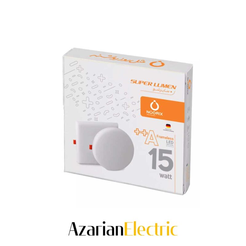 پنل-فول-لایت-توکار-مربع-15-وات-نوریکس-full-light-15W-NOORIX-PANEL