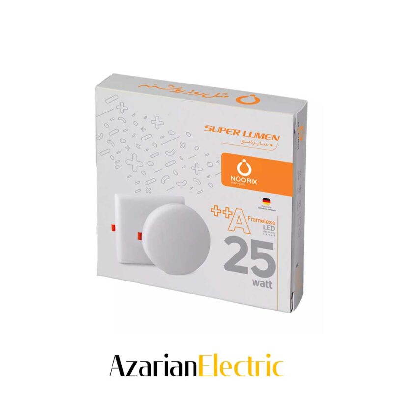 پنل-فول-لایت-توکار-مربع-25-وات-نوریکس-full-light-25W-NOORIX-PANEL