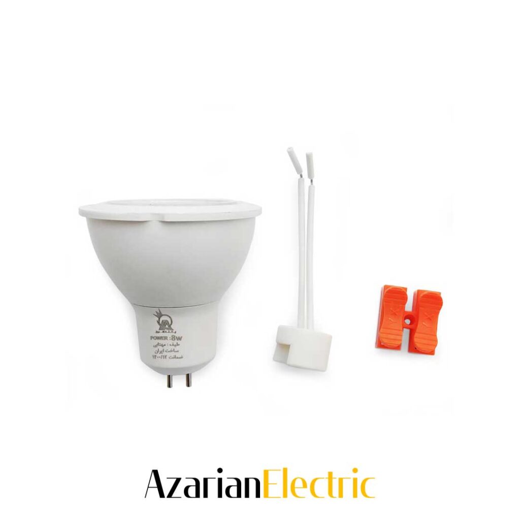 لامپ-هالوژن-8-وات-یکتا-افروز-yekta-afrooz-8-watts-halogen-led-lamp