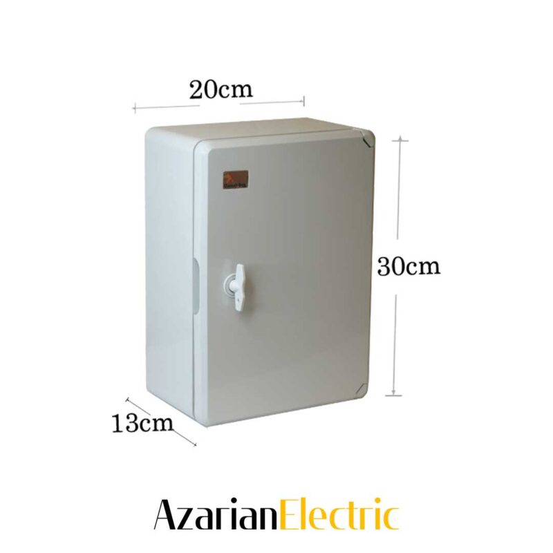 باکس-تابلو-برق-دانوب-سایز-30-در-20-پلی-کربنات-abs-danub-box-electrical-panel-30-20-cm